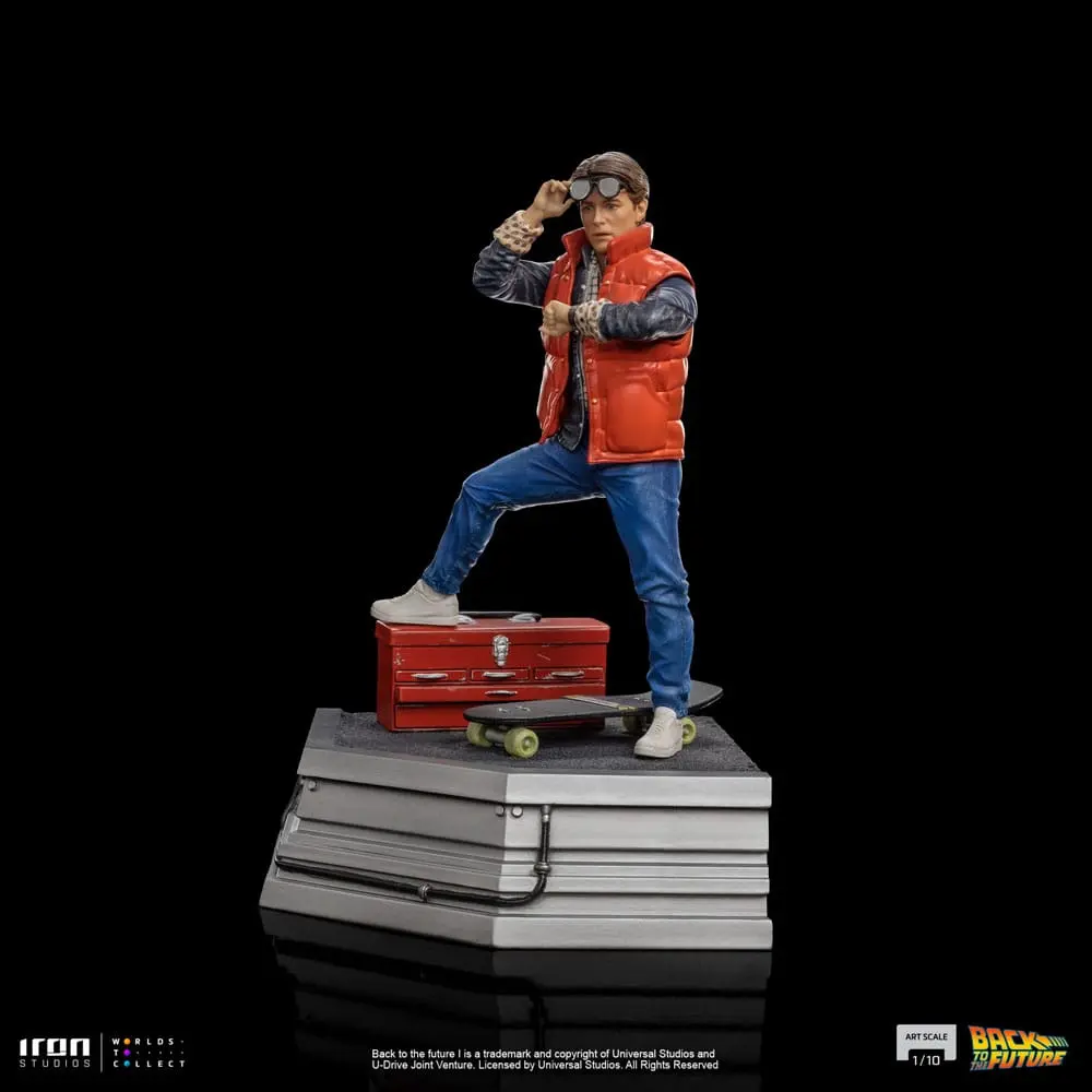 Socha v měřítku 1/10 Back to the Future Art Marty McFly 20 cm fotografii produktu