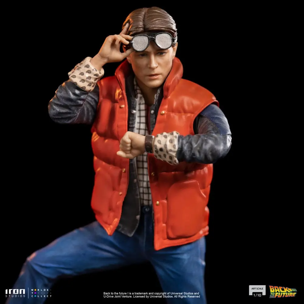 Socha v měřítku 1/10 Back to the Future Art Marty McFly 20 cm fotografii produktu