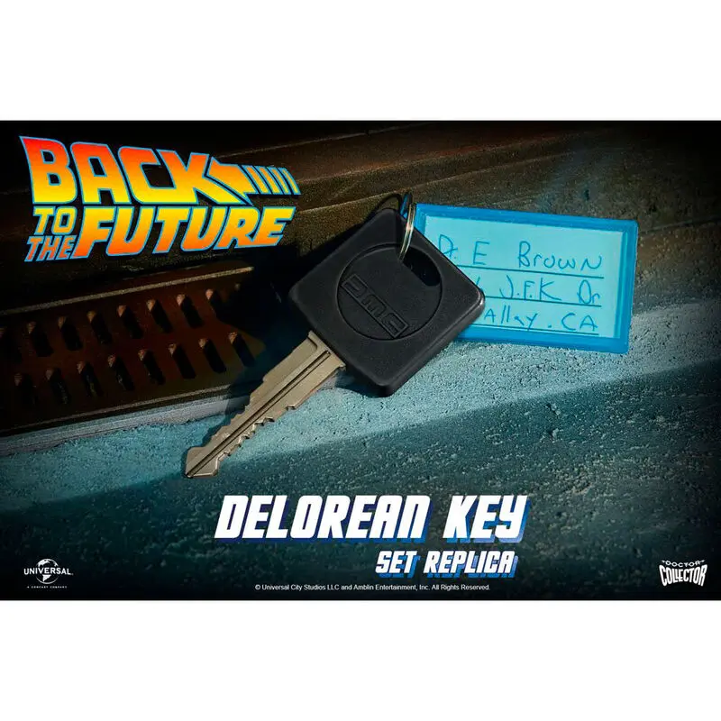 Back To The Future replika 1/1 DeLorean klíč fotografii produktu