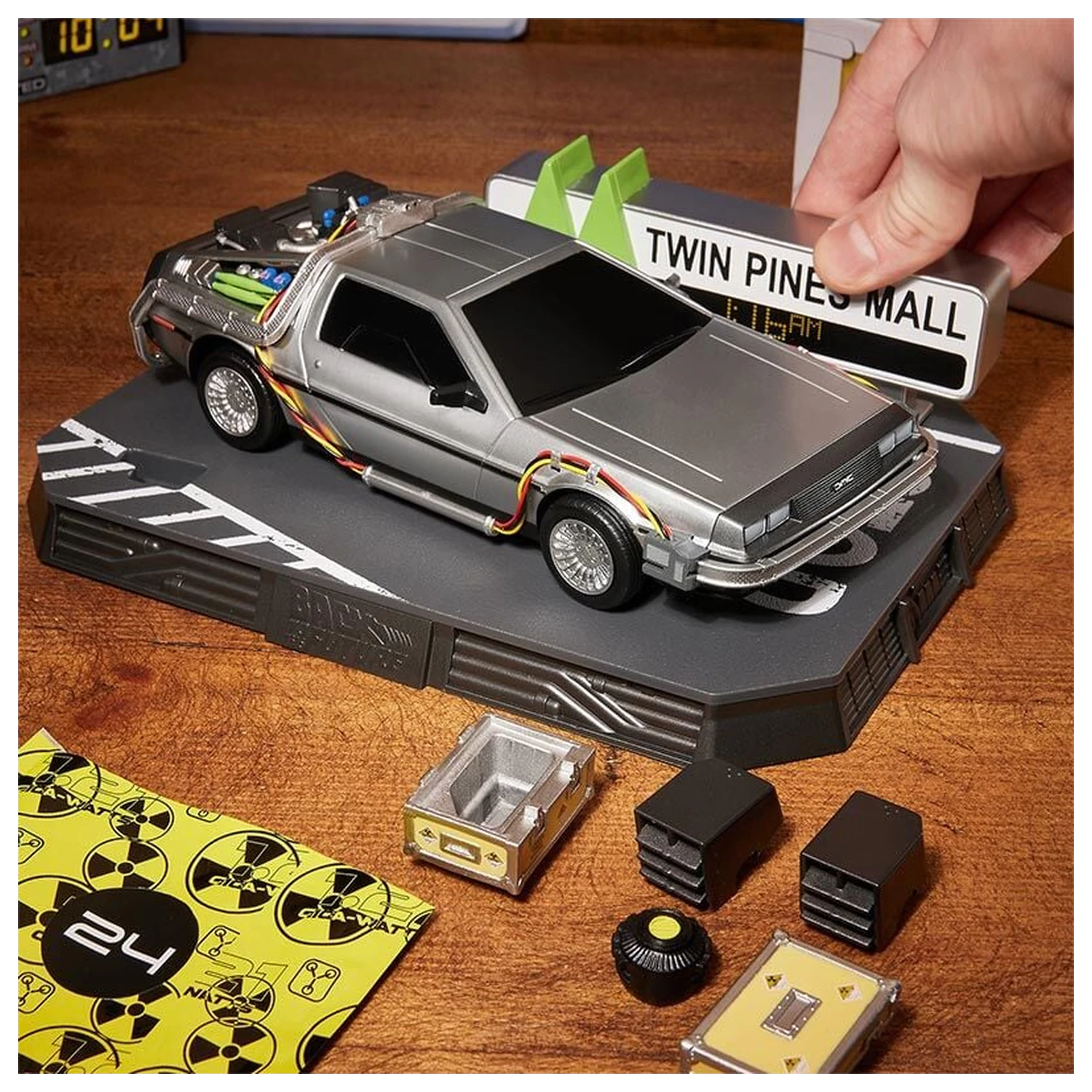 Back to the Future DeLorean model Kit adventní kalendář fotografii produktu