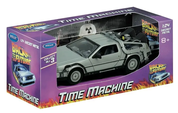 Back to the Future Odlévaný model 1/24 '81 DeLorean LK Kupé fotografii produktu