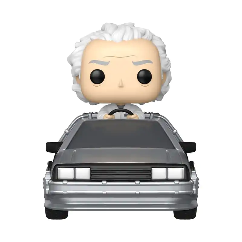 Back to the Future Funko POP! Rides Luxusní vinylová figurka Doc s Time Machine 9 cm fotografii produktu