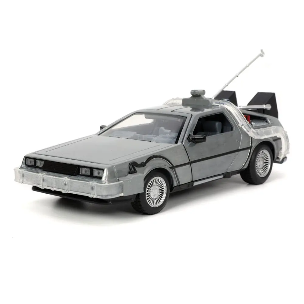 Back to the Future Hollywood Rides Diecast Model 1/24 Back to the Future 1 Stroj času fotografii produktu