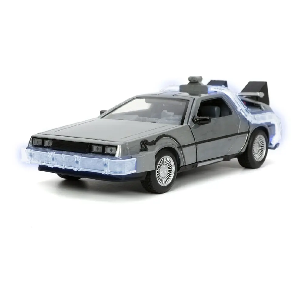 Back to the Future Hollywood Rides Diecast Model 1/24 Back to the Future 1 Stroj času fotografii produktu