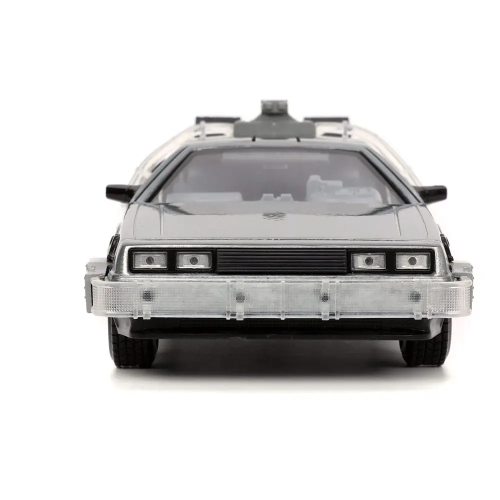 Back to the Future Hollywood Rides Diecast Model 1/24 Back to the Future 1 Stroj času fotografii produktu