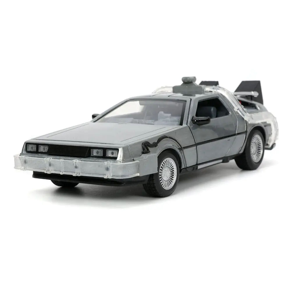 Back to the Future Hollywood Rides Diecast Model 1/24 Back to the Future 1 Stroj času fotografii produktu