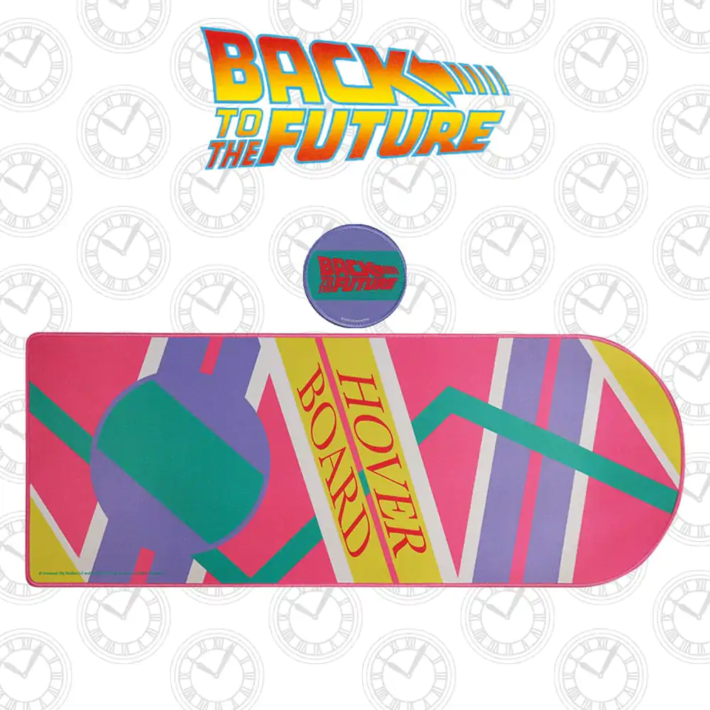 Back to the Future Podložka na stůl a sada podtácků Hoverboard Limited Edition fotografii produktu