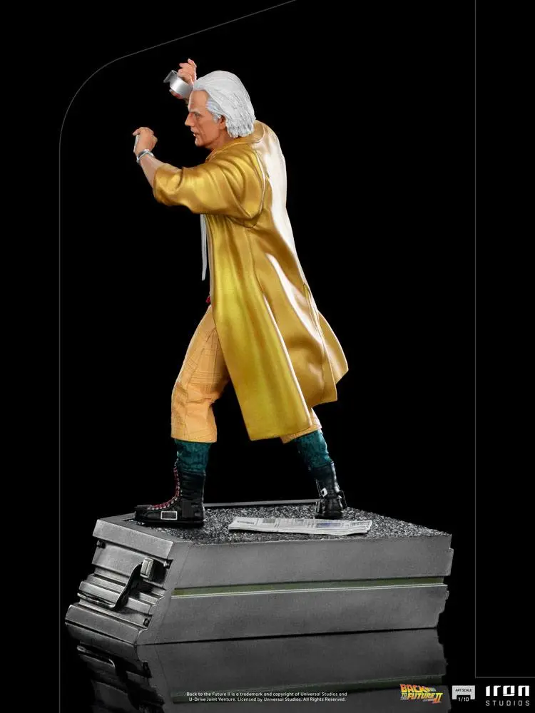 Back to the Future II Art Scale socha 1/10 Doc Brown 25 cm fotografii produktu