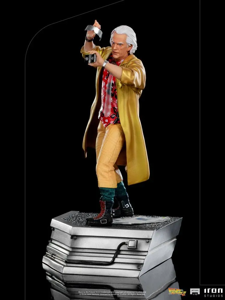 Back to the Future II Art Scale socha 1/10 Doc Brown 25 cm fotografii produktu