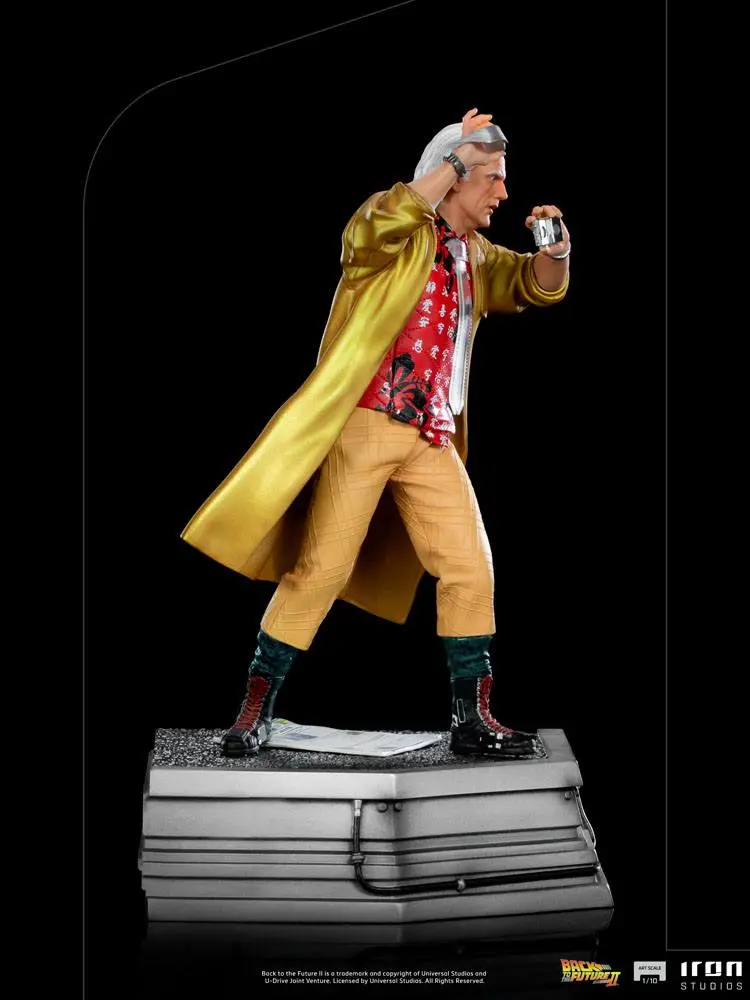 Back to the Future II Art Scale socha 1/10 Doc Brown 25 cm fotografii produktu