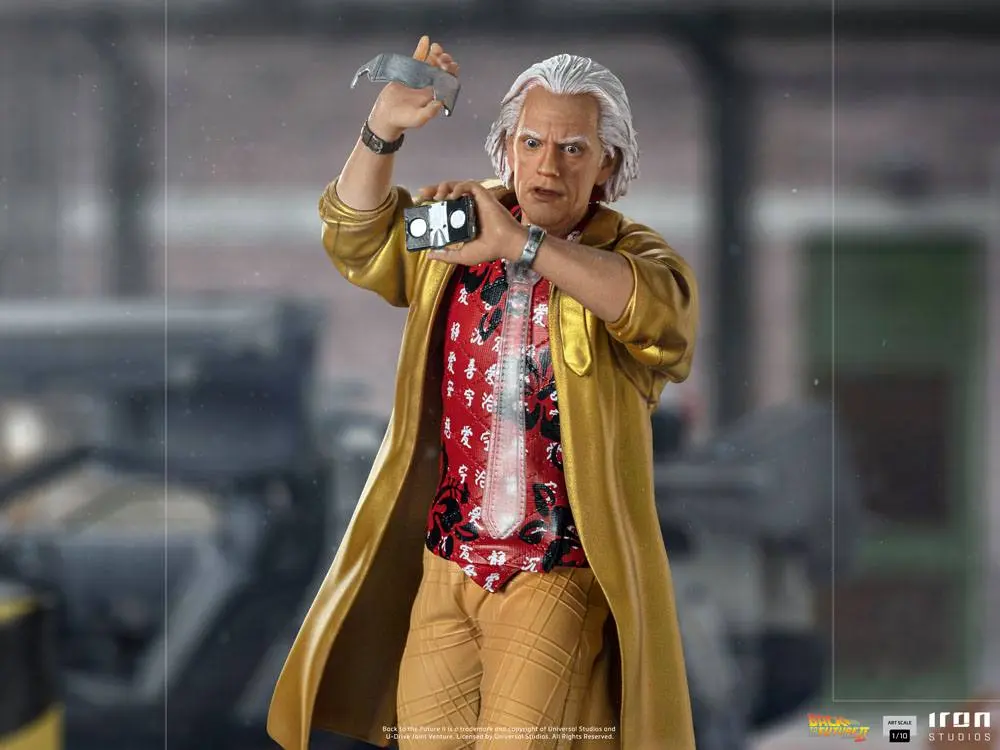 Back to the Future II Art Scale socha 1/10 Doc Brown 25 cm fotografii produktu