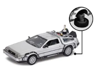 Back to the Future II Diecast Model 1/24 ´81 DeLorean LK kupé setrvačník fotografii produktu