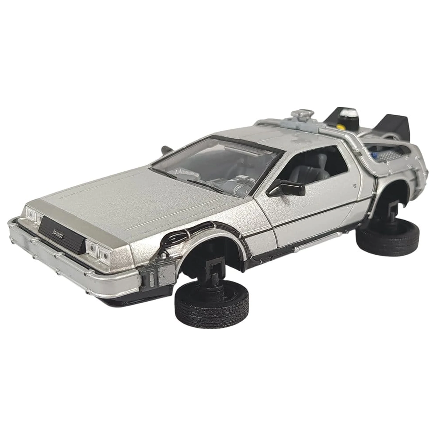 Back to the Future II Diecast Model 1/24 ´81 DeLorean LK kupé setrvačník fotografii produktu