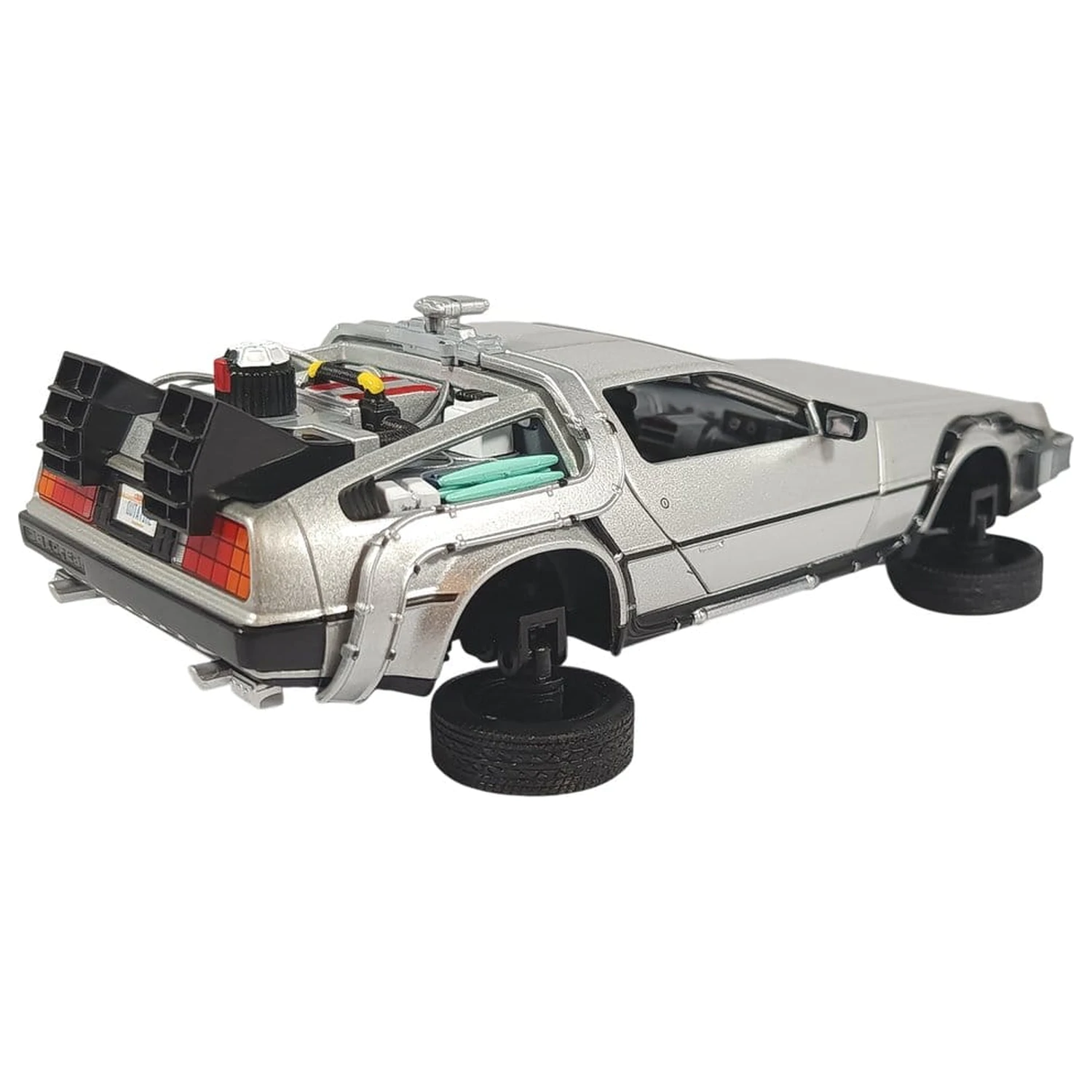 Back to the Future II Diecast Model 1/24 ´81 DeLorean LK kupé setrvačník fotografii produktu