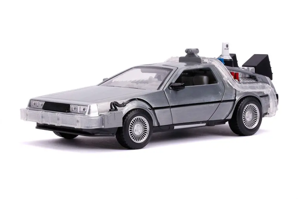 Back to the Future II Hollywood Rides Kovový model 1/24 DeLorean Time Machine fotografii produktu