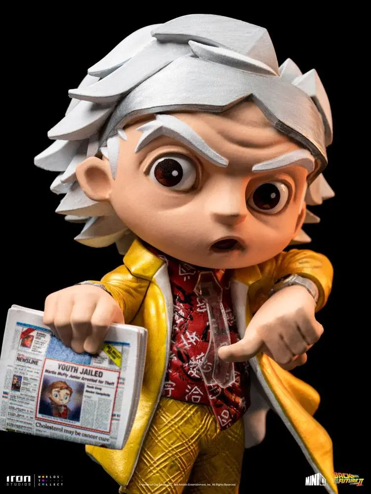 Back to the Future II Mini Co. PVC figurka Doc Brown 15 cm fotografii produktu