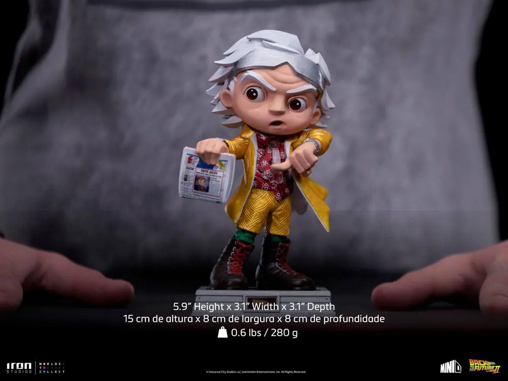 Back to the Future II Mini Co. PVC figurka Doc Brown 15 cm fotografii produktu