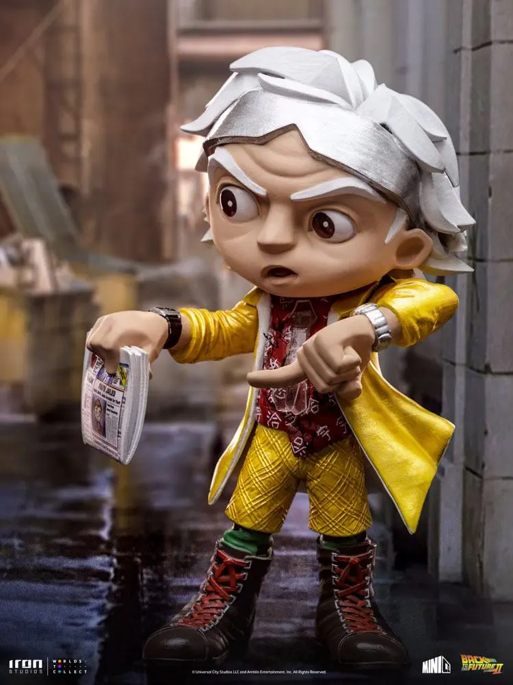 Back to the Future II Mini Co. PVC figurka Doc Brown 15 cm fotografii produktu