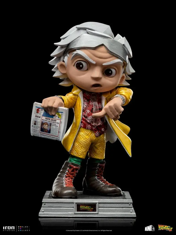 Back to the Future II Mini Co. PVC figurka Doc Brown 15 cm fotografii produktu