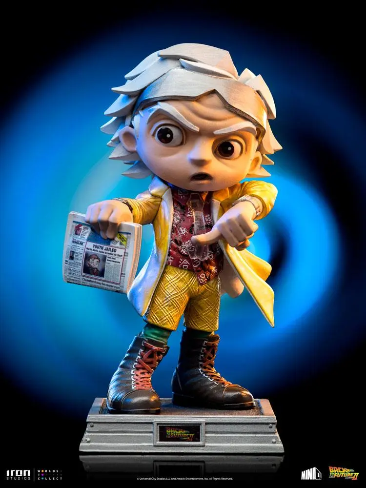 Back to the Future II Mini Co. PVC figurka Doc Brown 15 cm fotografii produktu
