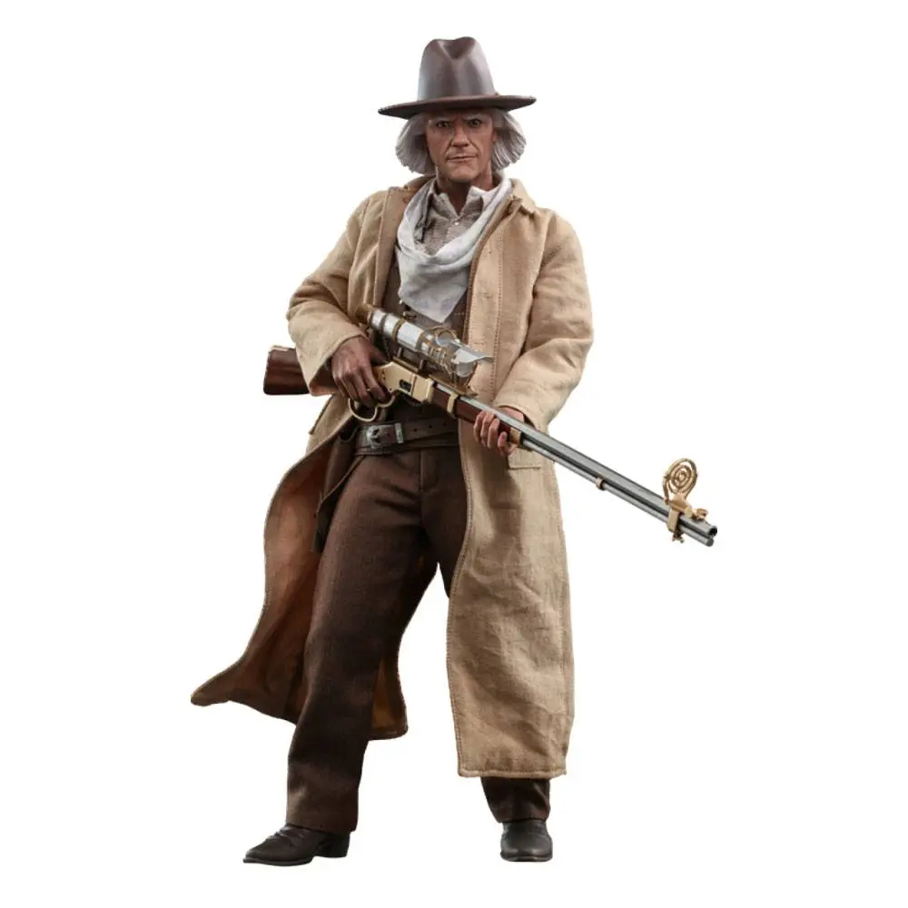 Back To The Future III Movie Masterpiece akční figurka 1/6 Doc Brown 32 cm fotografii produktu