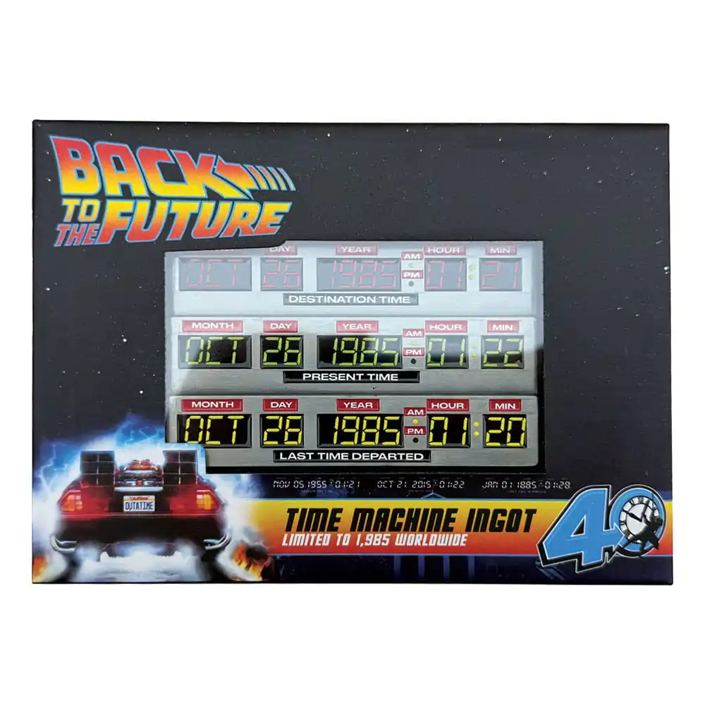Back To The Future Slitek k 40. výročí Time Circuits Limited Edition fotografii produktu