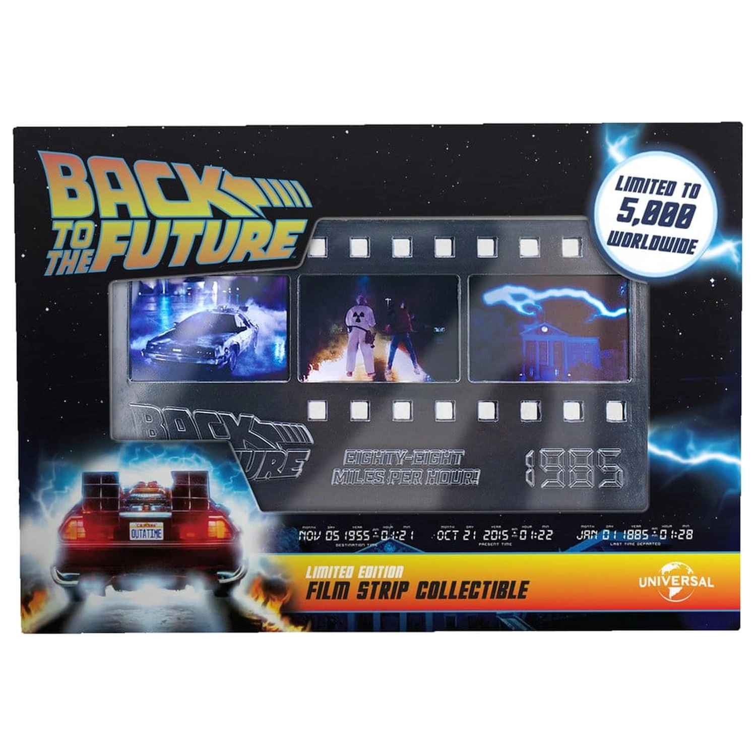 Back to the Future Ingot Kovový Filmový Pásek Sběratelská Limitovaná Edice fotografii produktu