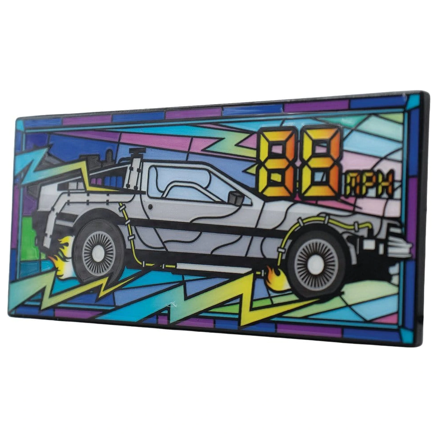 Back to the Future Skládanka ve stylu vitráže z limitované edice Ingot fotografii produktu