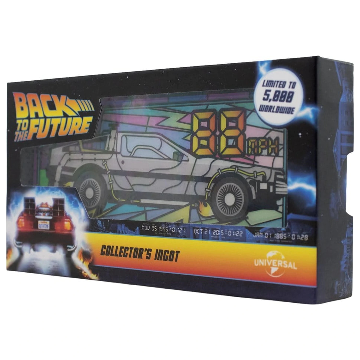 Back to the Future Skládanka ve stylu vitráže z limitované edice Ingot fotografii produktu