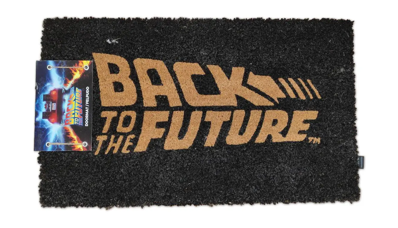 Back to the Future Rohožka Logo 43 x 72 cm fotografii produktu