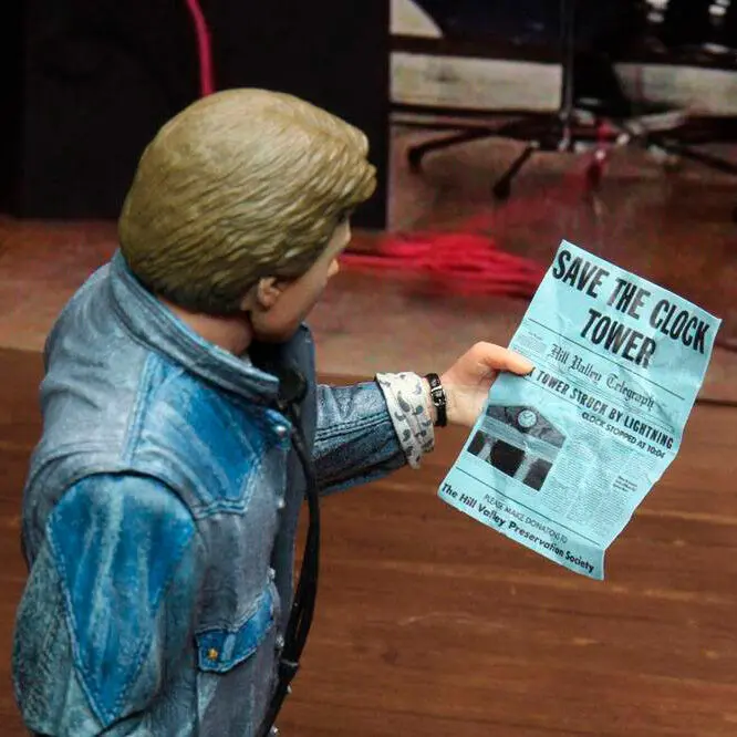 Back to the Future akční figurka Ultimate Marty McFly (Audition) 18 cm fotografii produktu