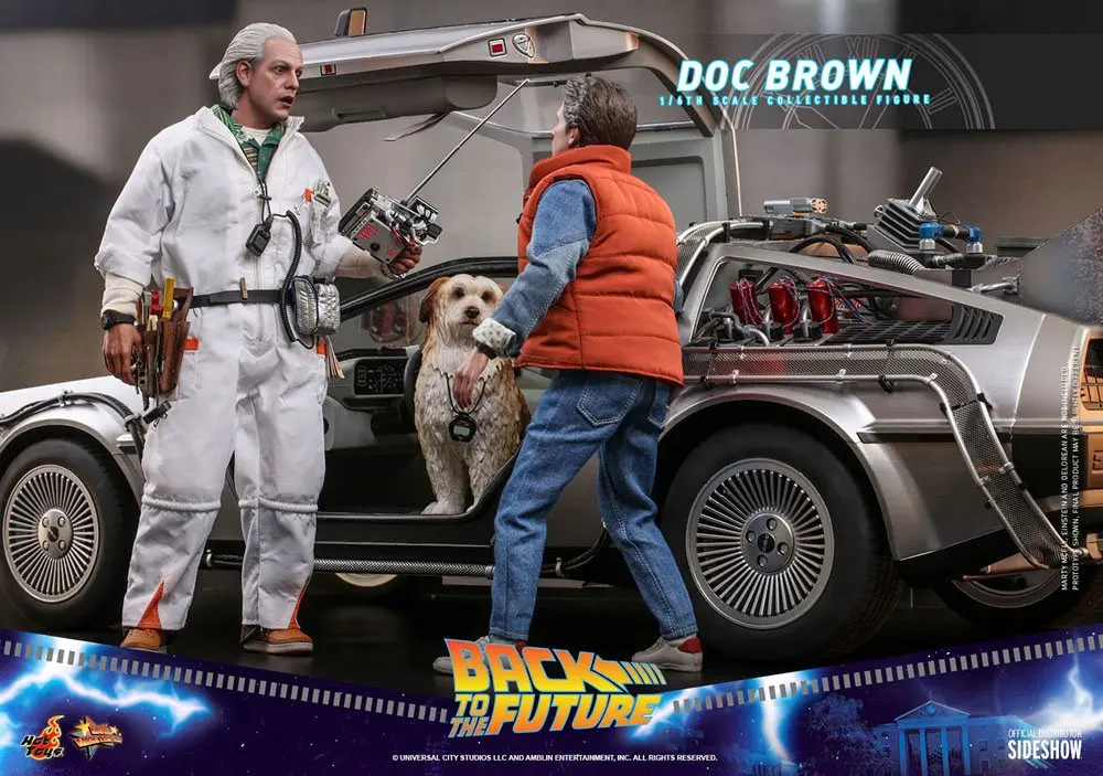 Akční figurka Movie Masterpiece Back To The Future 1/6 Doc Brown 30 cm fotografii produktu