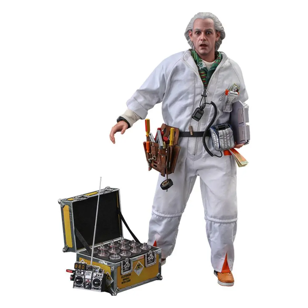 Back To The Future Movie Masterpiece Akční figurka 1/6 Doc Brown (Deluxe Version) 30 cm fotografii produktu