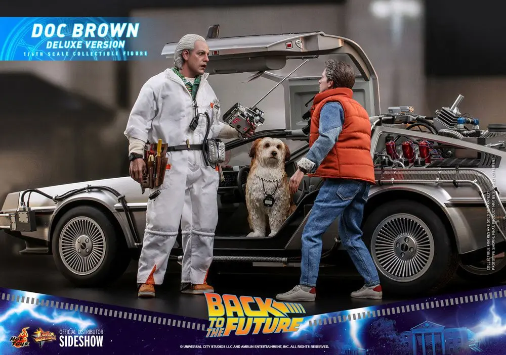 Back To The Future Movie Masterpiece Akční figurka 1/6 Doc Brown (Deluxe Version) 30 cm fotografii produktu