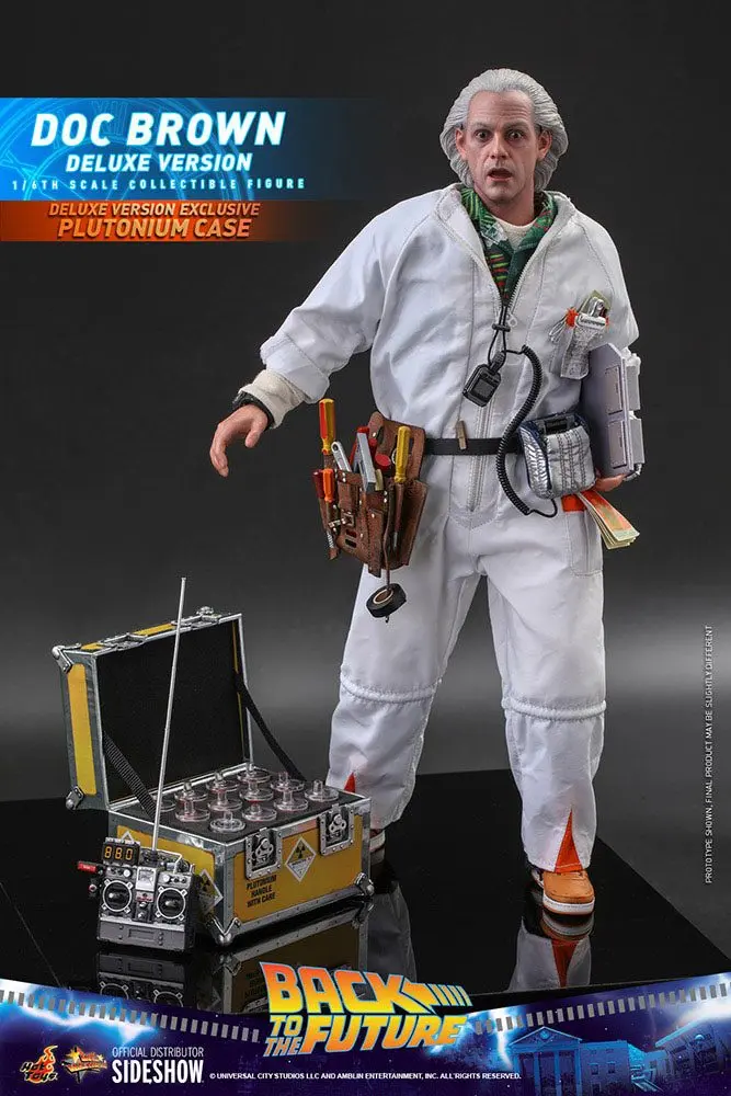 Back To The Future Movie Masterpiece Akční figurka 1/6 Doc Brown (Deluxe Version) 30 cm fotografii produktu