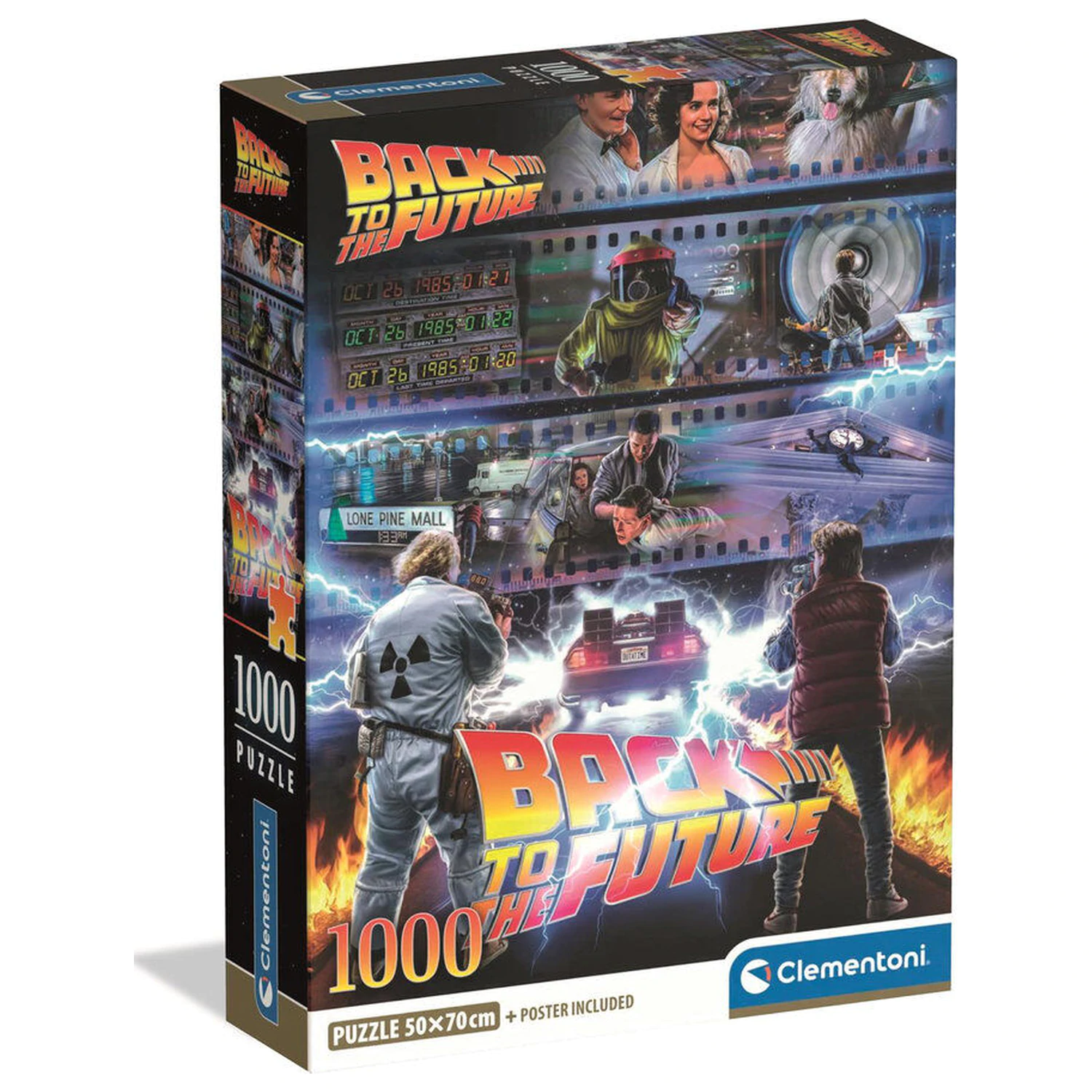 Back To The Future puzzle 1000 dílků fotografii produktu