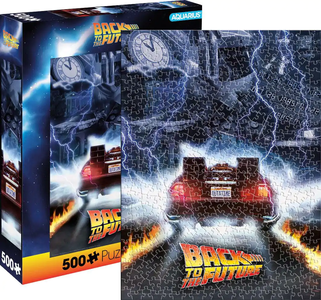 Back To The Future Puzzle (500 dílků) fotografii produktu