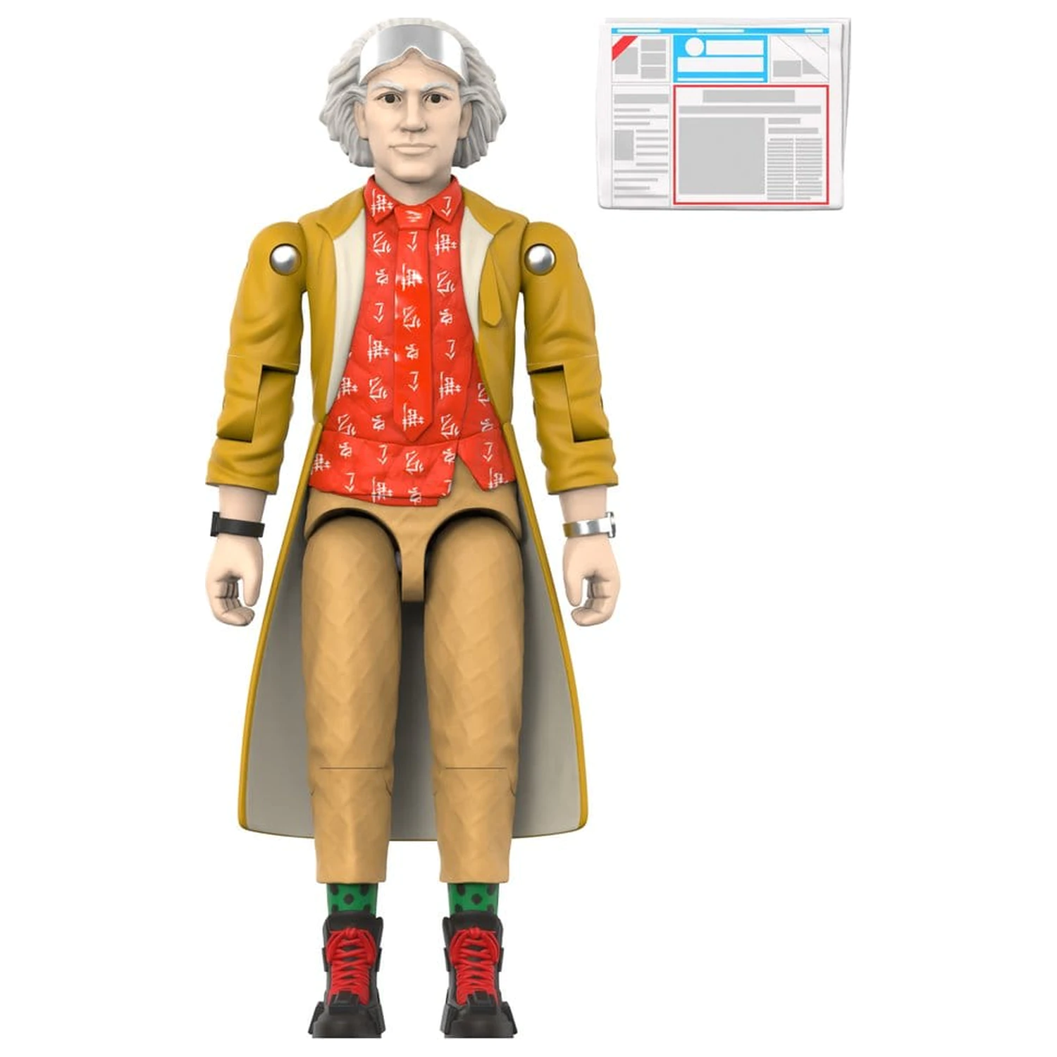 Back to the Future ReAction+ akční figurka, série 02 Dr. Emmett Brown (2015) fotografii produktu