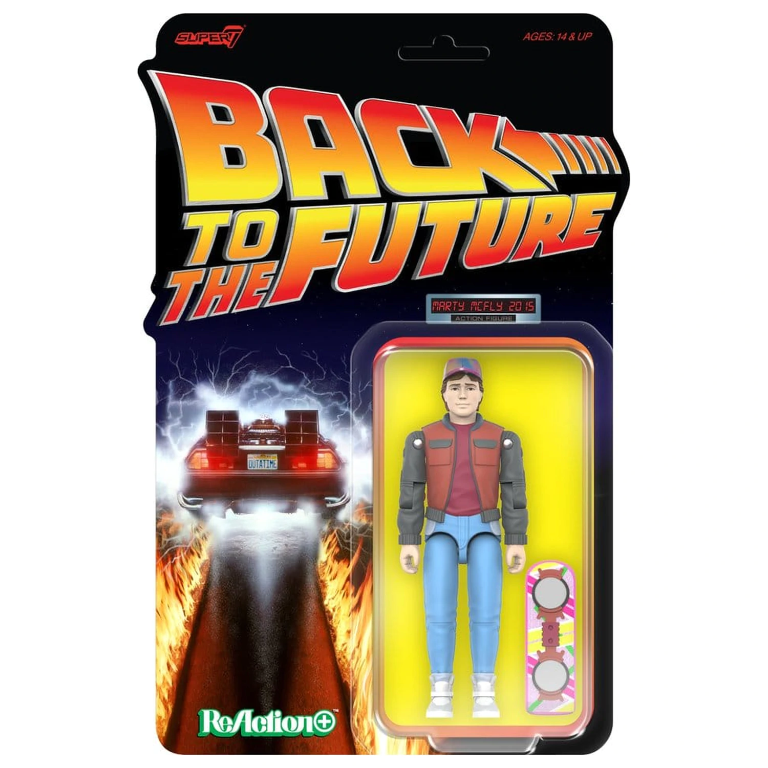 Back to the Future ReAction+ akční figurka Vlna 02 Marty McFly (2015) fotografii produktu