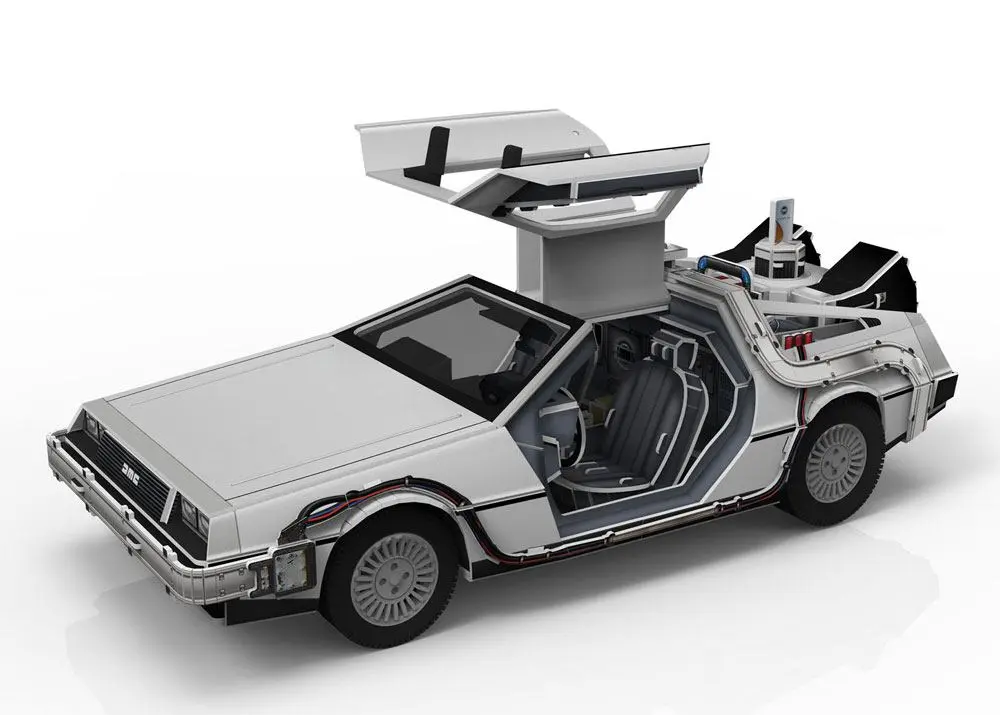 Back to the Future 3D Puzzle Stroj času fotografii produktu