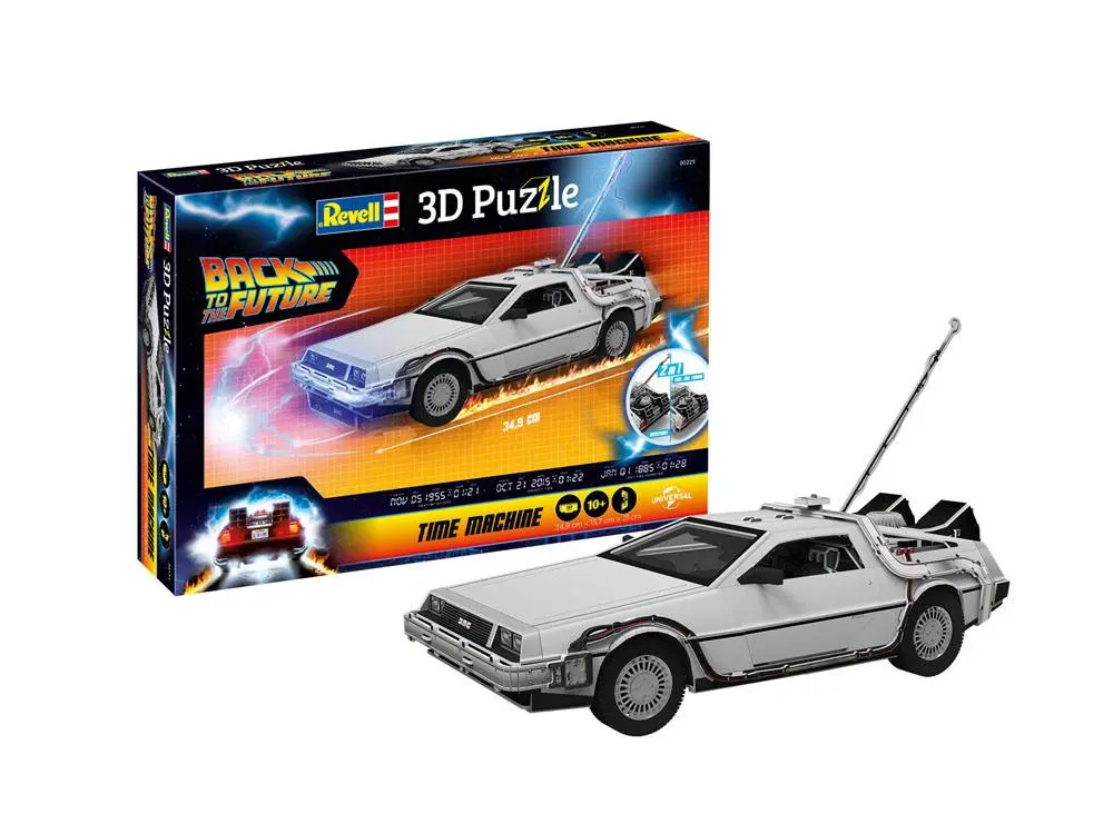 Back to the Future 3D Puzzle Stroj času fotografii produktu