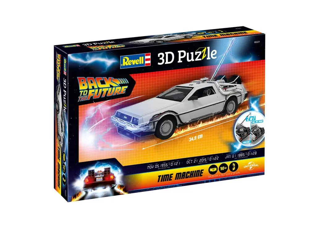 Back to the Future 3D Puzzle Stroj času fotografii produktu