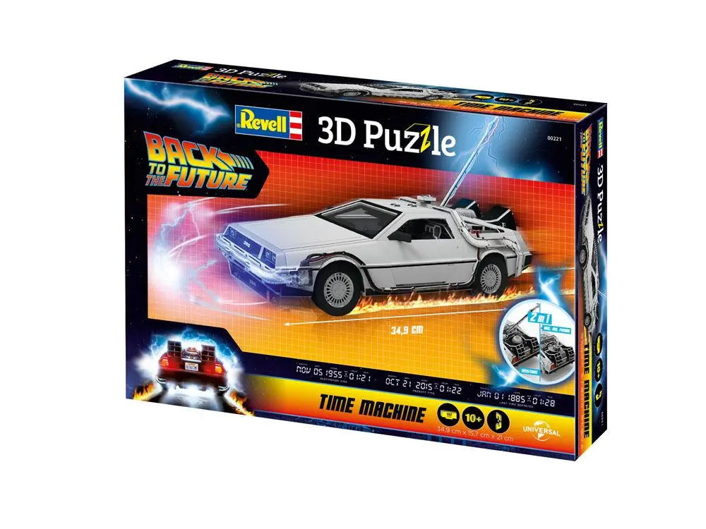 Back to the Future 3D Puzzle Stroj času fotografii produktu