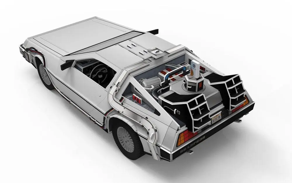 Back to the Future 3D Puzzle Stroj času fotografii produktu