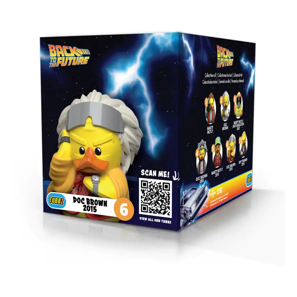 Back To The Future Tubbz PVC figurka Doc Brown 2015 Boxed Edition 10 cm fotografii produktu