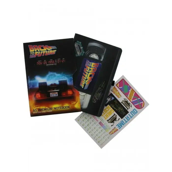 Back to the Future Premium Zápisník A5 Great Scott VHS fotografii produktu