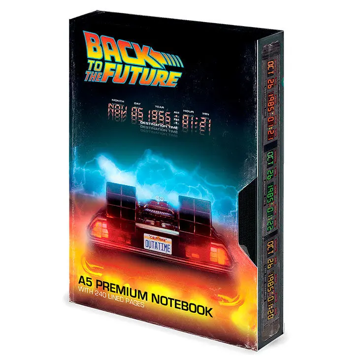 Back to the Future Premium Zápisník A5 Great Scott VHS fotografii produktu