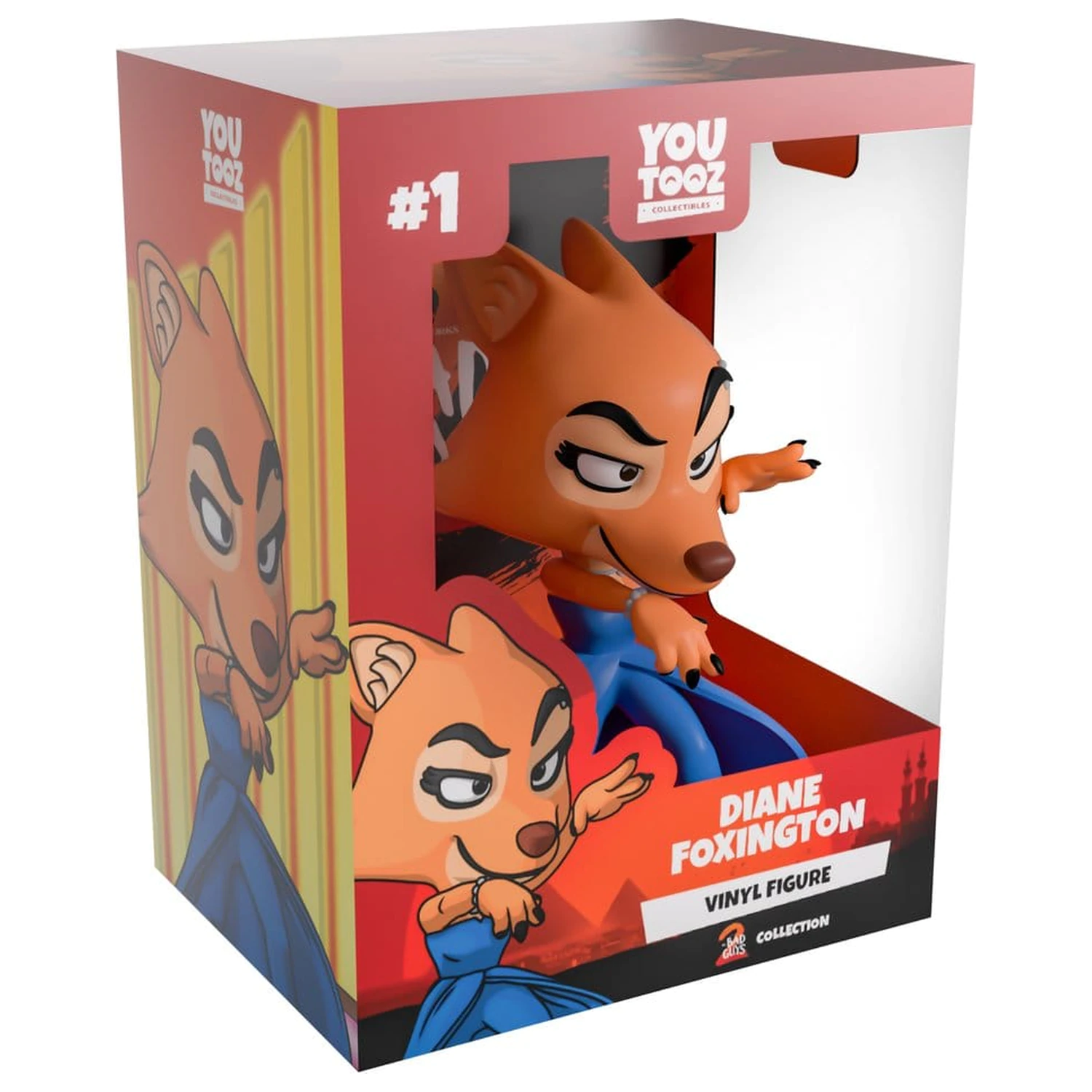 Bad Guys 2 Vinylová figurka Diane Foxington 12 cm fotografii produktu
