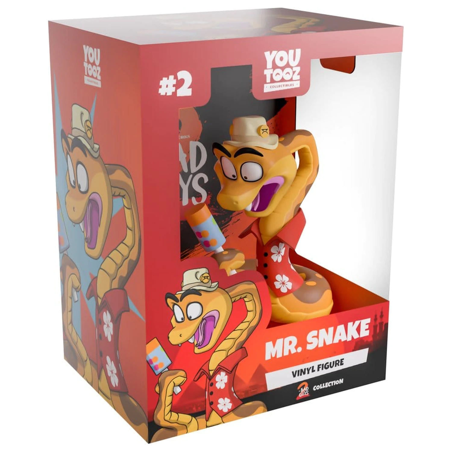 Bad Guys 2 Vinylová figurka Mr. Snake 11 cm fotografii produktu