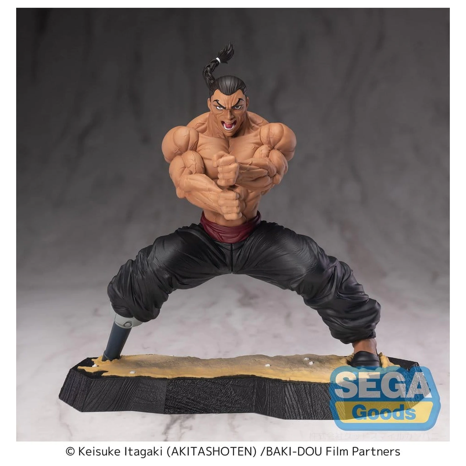 Baki-Dou Luminasta PVC figurka Kaioh Retsu 15 cm fotografii produktu